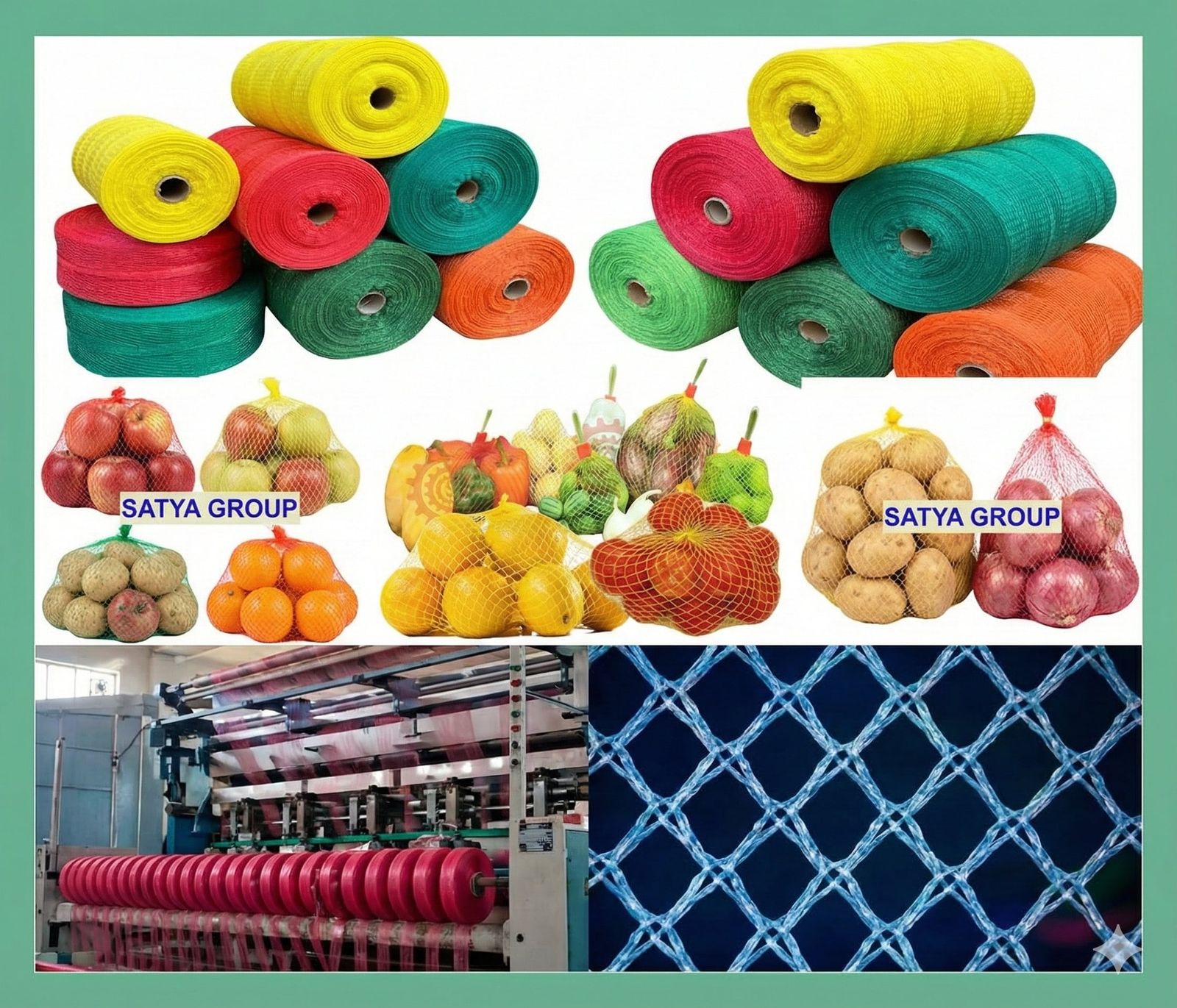 SGRB-130 Tubular Mesh Bag Machine